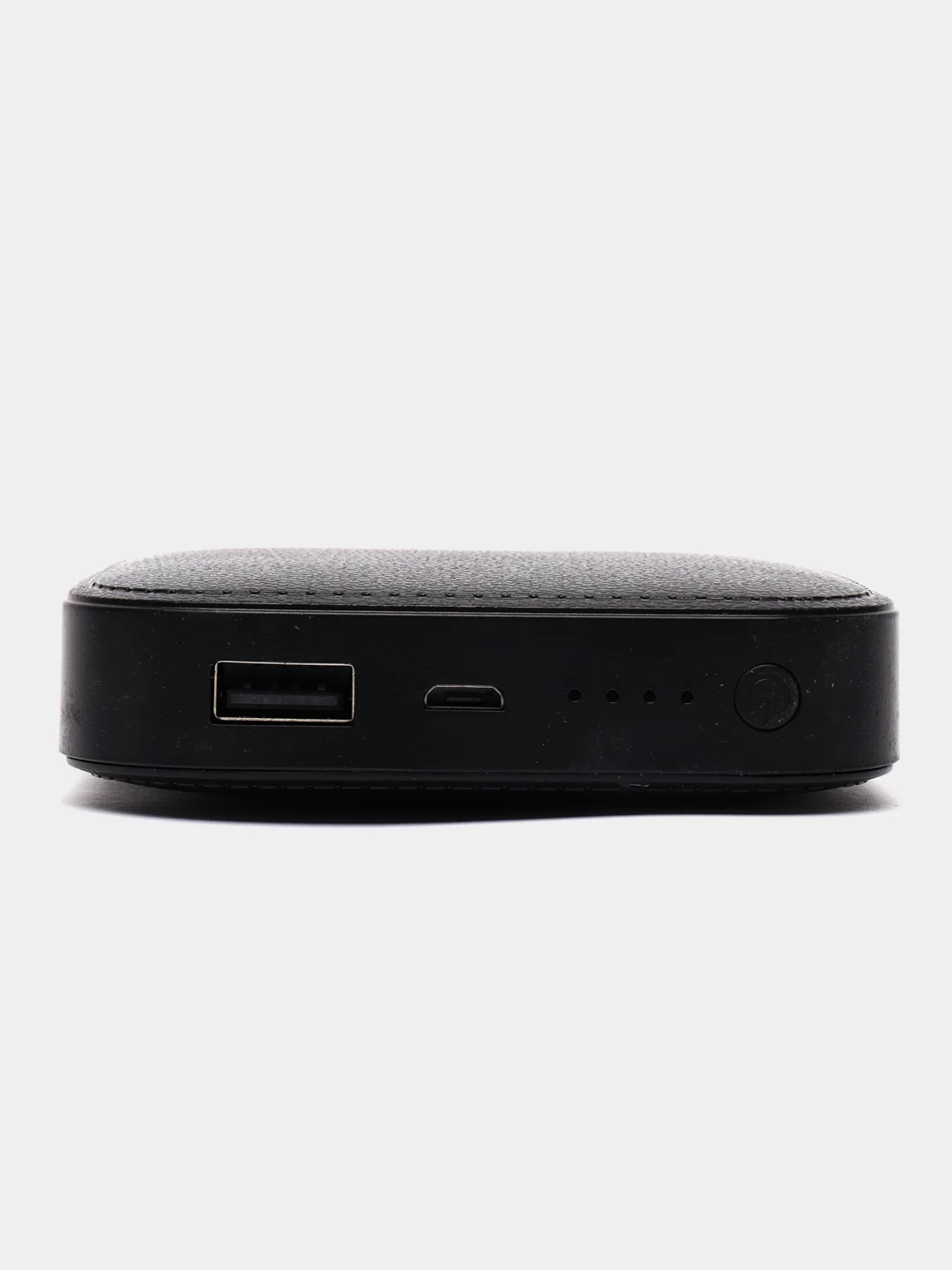 Черный внешний аккумулятор Power Bank 4500 mAh, повербанк компактный