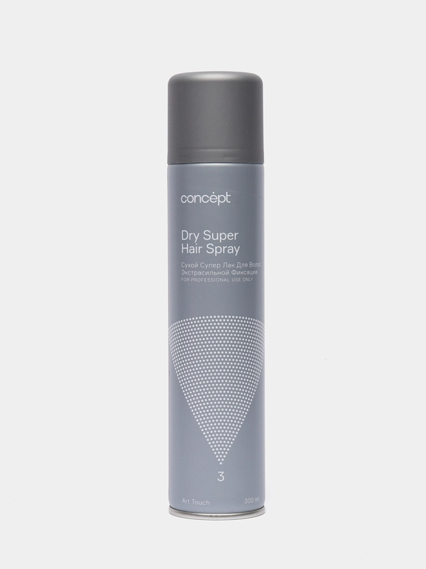 Concept ART TOUCH Dry Super Hair Spray Лак сухой для волос экстрасильной фиксации,300 мл
