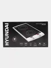 Плита индукционная Hyundai HYC-0103 серебристый/черный стеклокерамика (настольная)