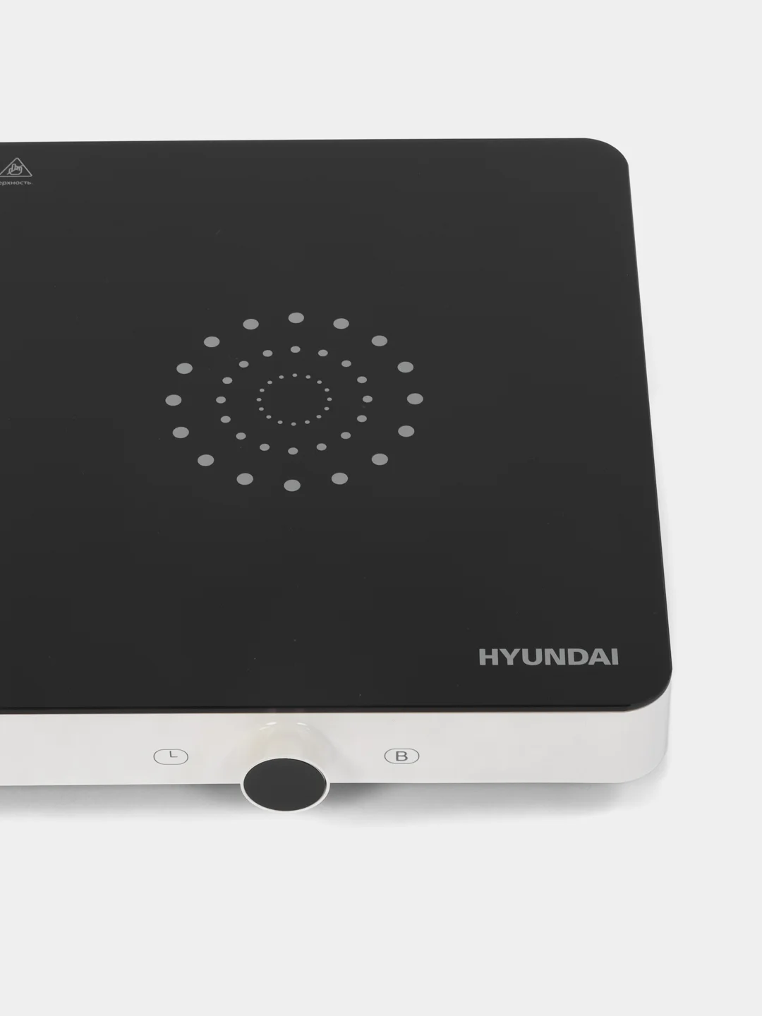Плита индукционная Hyundai HYC-0108 белый стеклокерамика (настольная)