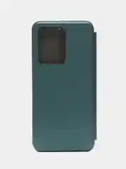 Тёмно-зелёный чехол-книжка для Honor 100, Honor 100 Pro