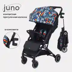 Разноцветный коляска прогулочная детская всесезонная Rant basic Juno RA302