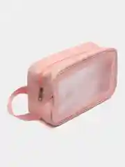 Розовый косметичка дорожная