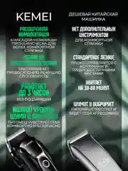 Профессиональная машинка-триммер для груминга собак и кошек, набор