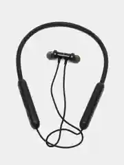 Черный bluetooth-наушники вакуумные с дугой hoco ES70, спортивные наушники 80 ЧАСОВ В РАБОТЕ