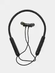 Черный bluetooth-наушники вакуумные с дугой hoco ES70, спортивные наушники 80 ЧАСОВ В РАБОТЕ