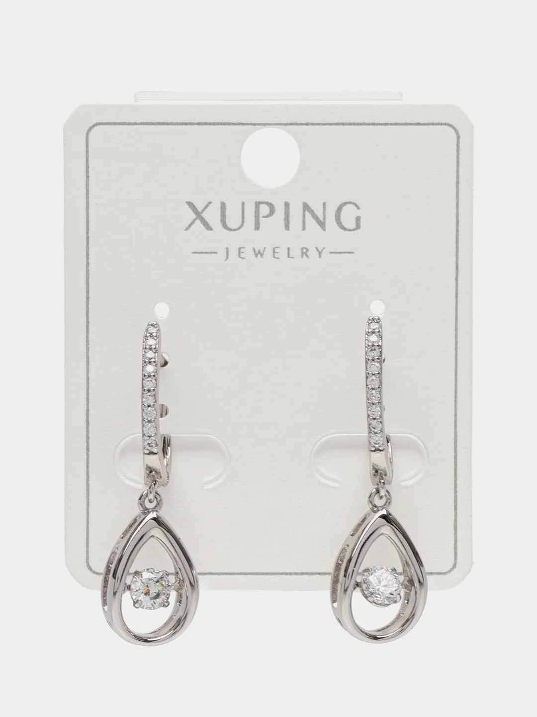 Золотой серьги Xuping гипоаллергенный медицинский сплав