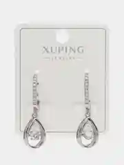 Золотой серьги Xuping гипоаллергенный медицинский сплав