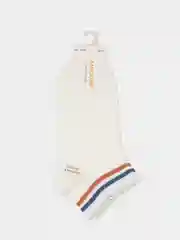 Голубой женские короткие носки