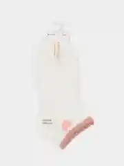 Розовый женские короткие носки