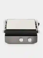 Электрогриль DOMFY Metal DSM-EG502, черный и серебристый