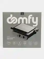 Электрогриль DOMFY Metal DSM-EG502, черный и серебристый