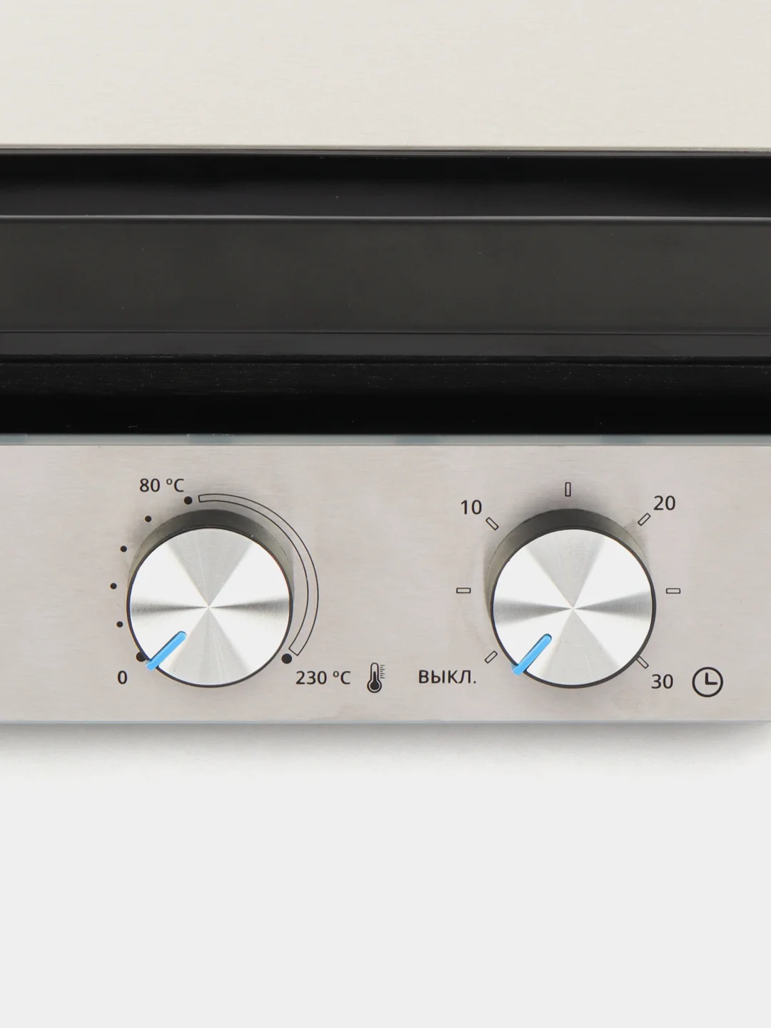 Электрогриль DOMFY Metal DSM-EG502, черный и серебристый