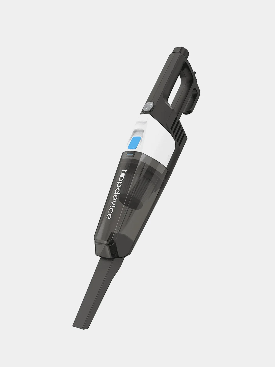 Голубой вертикальный пылесос 2в 1 Topdevice V1, для сухой уборки, 600 Вт