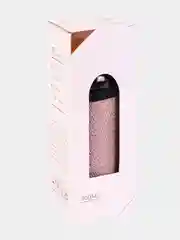 Розовый бутылка для воды стеклянная, в чехле My bottle, 300 мл
