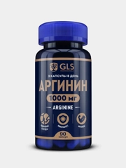 БАД к пище GLS Pharmaceuticals "Аргинин 1000", 90 капсул