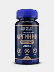 БАД к пище GLS Pharmaceuticals "Аргинин 1000", 90 капсул