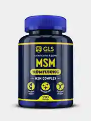 БАД к пище GLS Pharmaceuticals "MSM комплекс", 120 капсул
