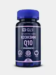 БАД к пище GLS Pharmaceuticals "Коэнзим Q10", 60 капсул