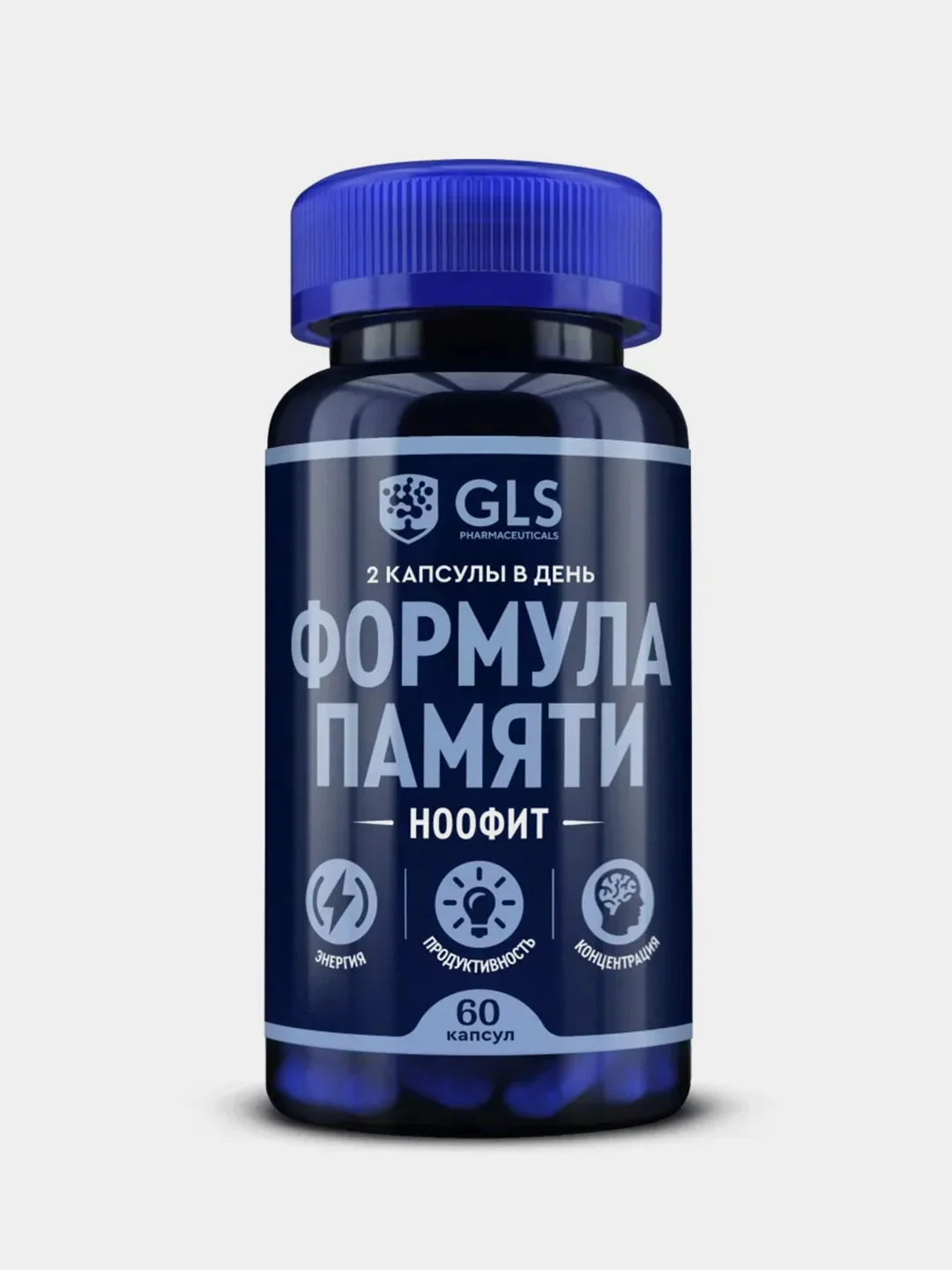 БАД к пище GLS Pharmaceuticals "Ноофит", 60 капсул