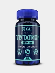 БАД к пище GLS Pharmaceuticals "Глутатион", 60 капсул