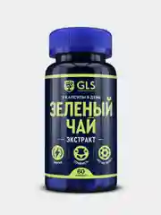 БАД к пище GLS Pharmaceuticals "Зеленый чай", 60 капсул
