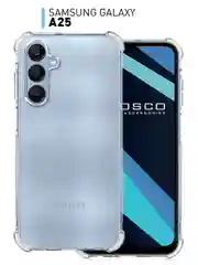 Противоударный чехол для Samsung Galaxy A25 силиконовый ROSCO с защитой камер и углов