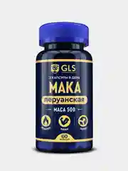 БАД к пище GLS Pharmaceuticals "Мака перуанская", 60 капсул