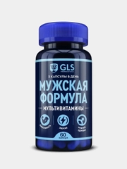 БАД к пище GLS Pharmaceuticals "Мужская формула", 60 капсул