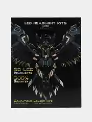 LED лампы 55W H7 H4  в фары светодиодные