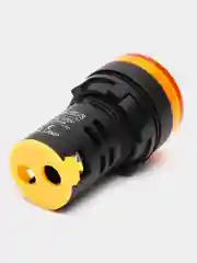 220В Индикатор световой контрольная лампа светодиод в корпусе AD16-22D/S 220V желтый LED