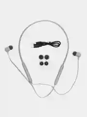 Серый bluetooth-наушники с дугой BOROFONE BE58, БОЛЕЕ 15 ЧАСОВ МУЗЫКИ, МАГНИТНАЯ ФИКСАЦИЯ