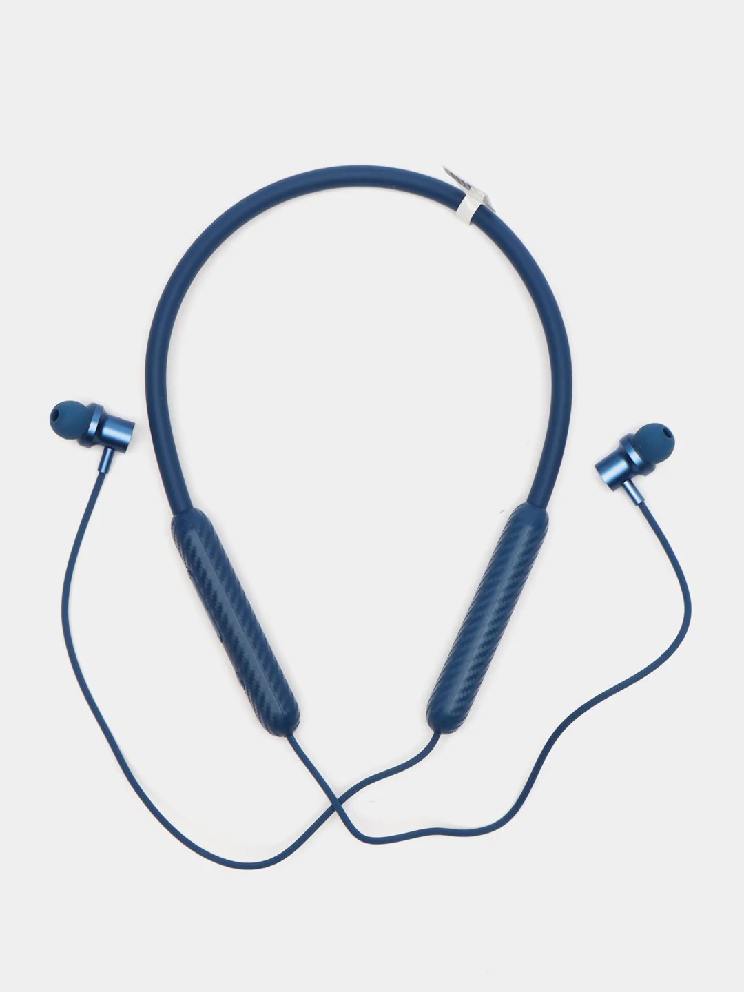Синий bluetooth-наушники вакуумные с дугой hoco ES70, спортивные наушники 80 ЧАСОВ В РАБОТЕ