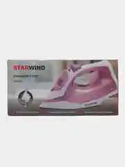 Утюг StarWind SIR2285, 2200Вт, розовый/белый
