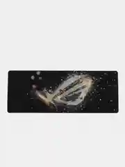 Белый коврик игровой для клавиатуры и мыши, 800 х 300, с принтом