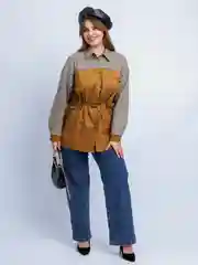 Рубашка женская оверсайз
