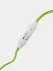 Зеленый наушники с микрофоном, с разъёмом Jack 3.5 mm, Avimax