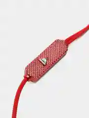Красный наушники с микрофоном, с разъёмом Jack 3.5 mm, Avimax