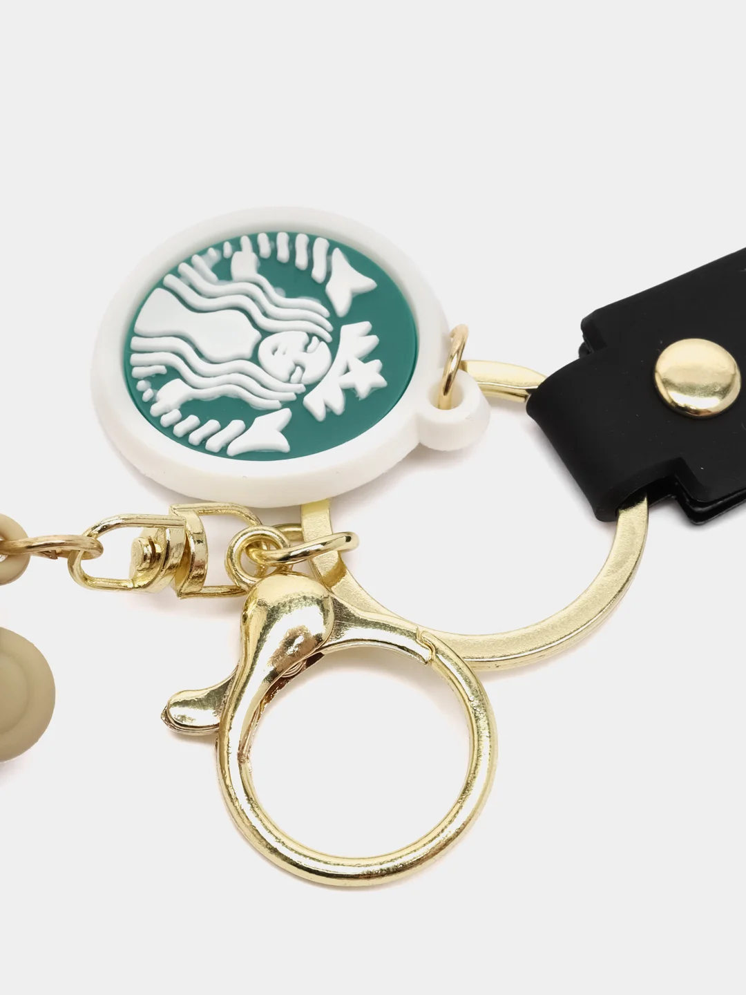 Светло-коричневый брелок на ключи,рюкзак,сумку Мишка Starbucks,Медвежонок,Wednesday,Гарри Потер,death note