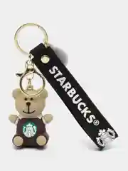 Светло-коричневый брелок на ключи,рюкзак,сумку Мишка Starbucks,Медвежонок,Wednesday,Гарри Потер,death note