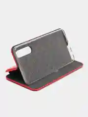 Красный чехол книжка с карточкой для Huawei P30