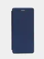 Синий чехол книжка с карточкой для Huawei Y9 2019