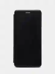 Черный чехол книжка с карточкой для Huawei Y9 2019