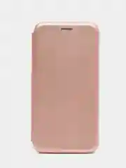 Пудровый чехол книжка с карточкой для Huawei P20 Lite / 2019
