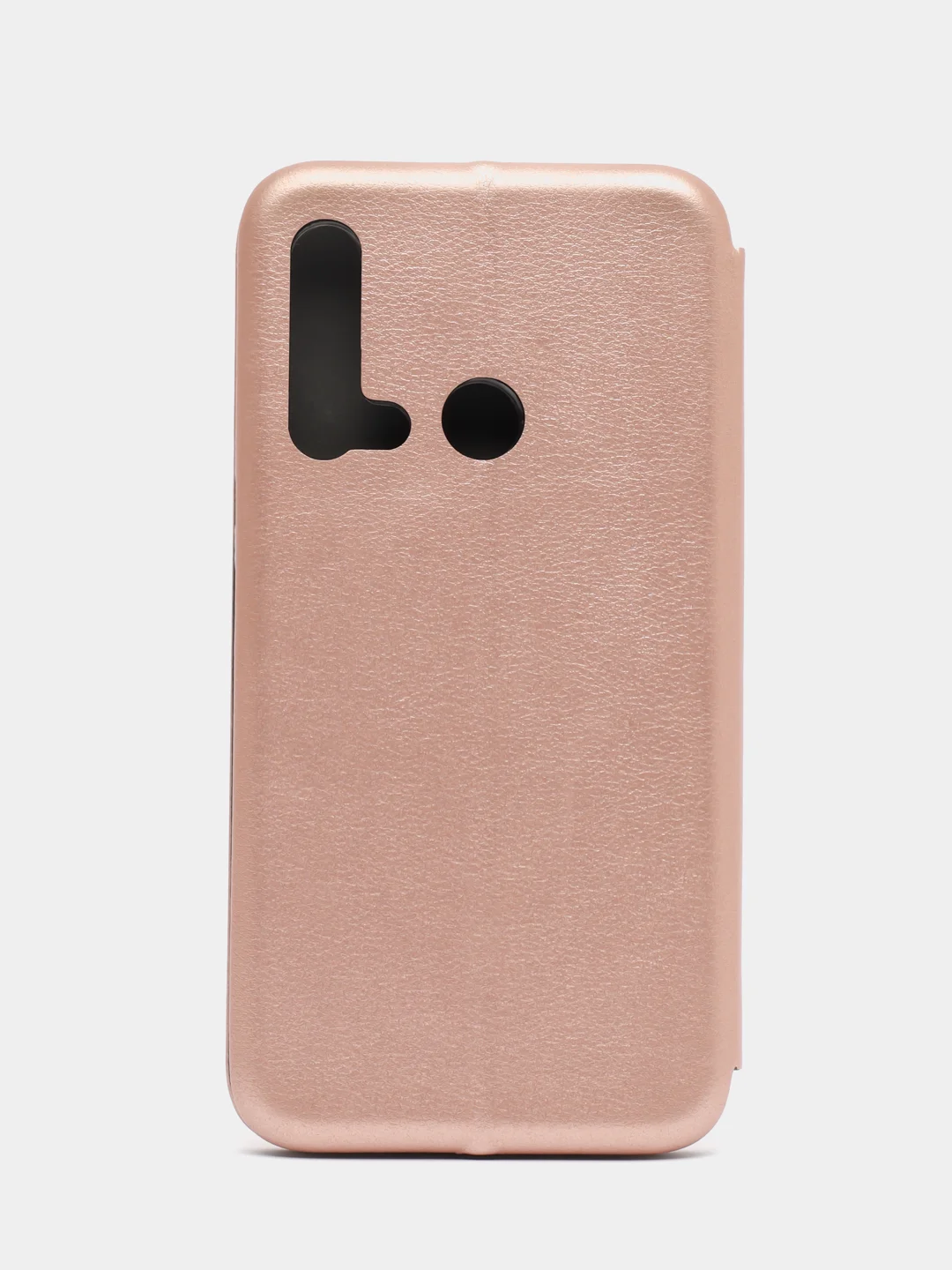 Пудровый чехол книжка с карточкой для Huawei P20 Lite / 2019