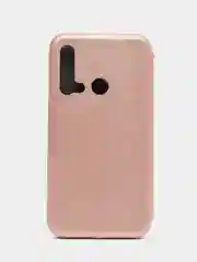 Пудровый чехол книжка с карточкой для Huawei P20 Lite / 2019