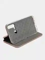 Пудровый чехол книжка с карточкой для Huawei P20 Lite / 2019