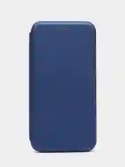 Синий чехол книжка с карточкой для Huawei P20 Lite / 2019