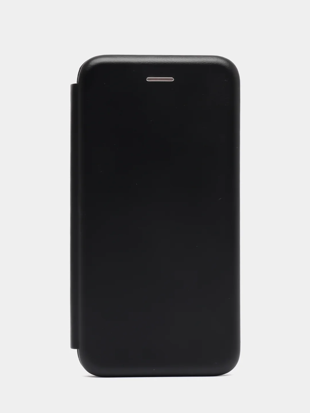 Черный чехол книжка с карточкой для Huawei P20 Lite / 2019