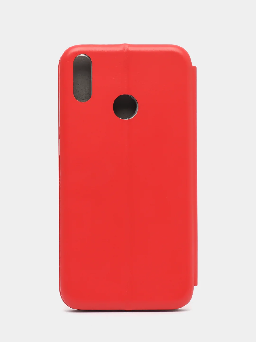Красный чехол книжка с карточкой для Honor 8C